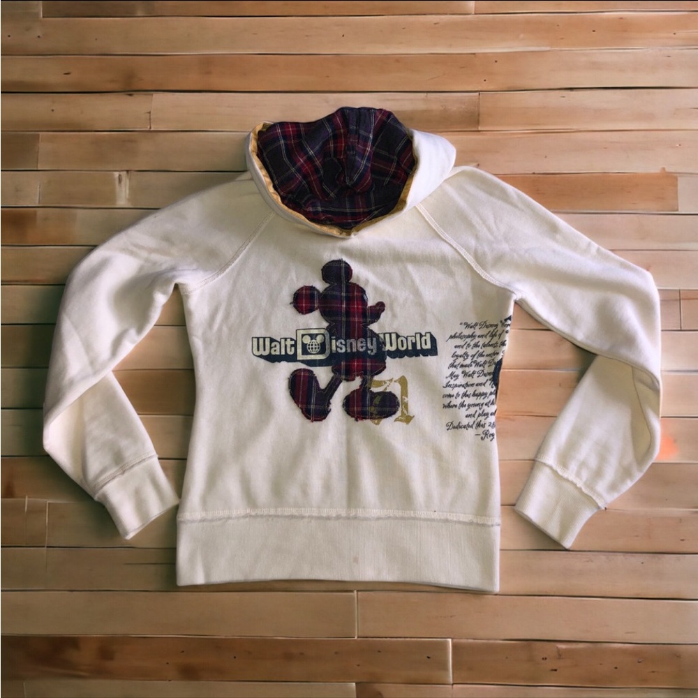 Disney Parks Adult Women’s Mickey Zip Hoodie Sweater